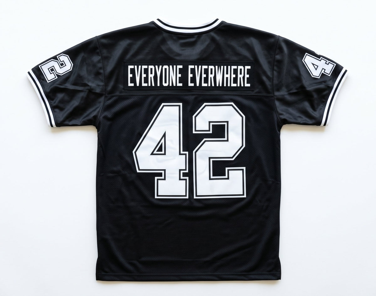 Everyone Everywhere Football Jersey 42