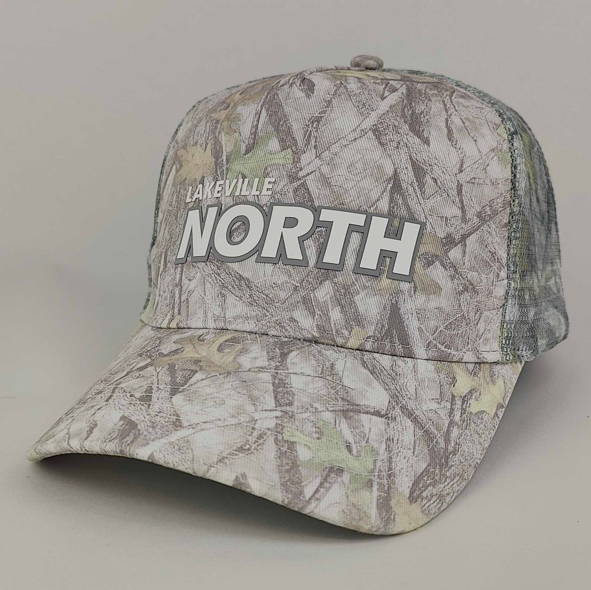 Lakeville North White Realtree Trucker Hat