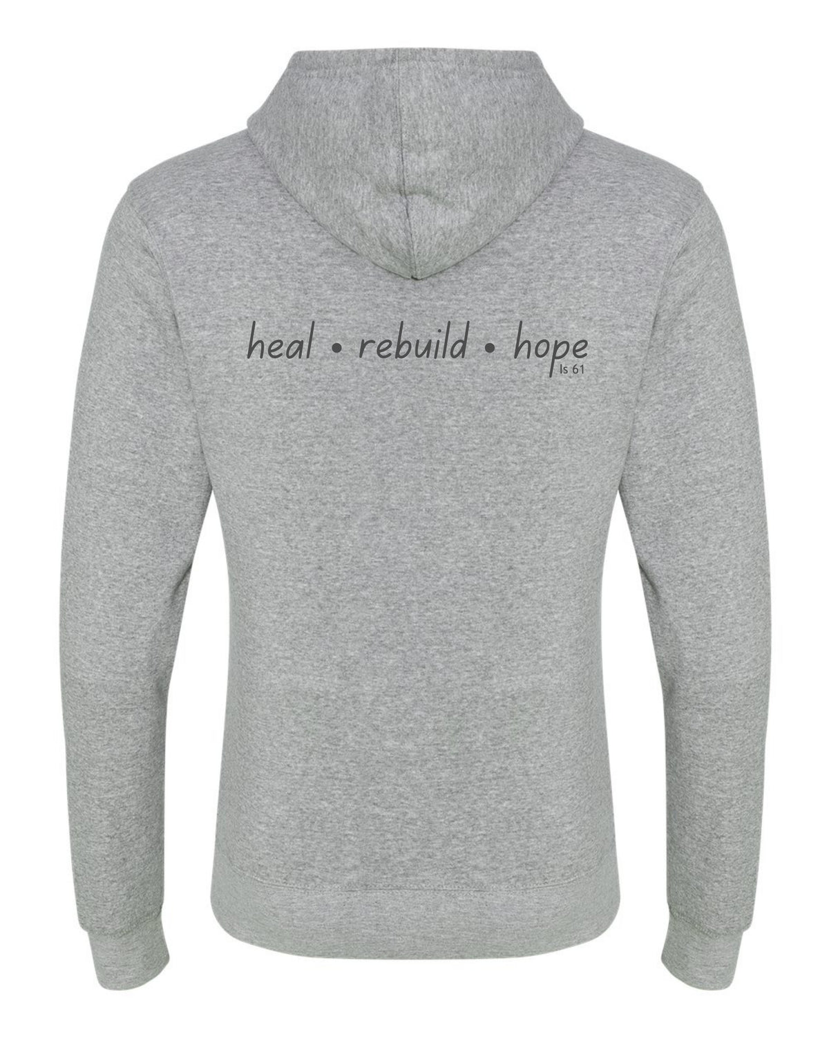 House of Hope Cloud Fleece Hoodie - Oxford Grey