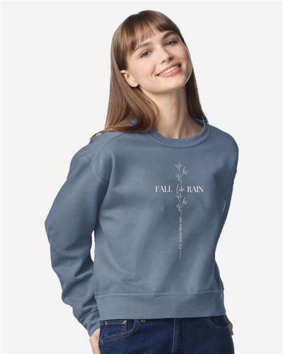 Fall Like Rain - Unisex Crew Sweatshirt