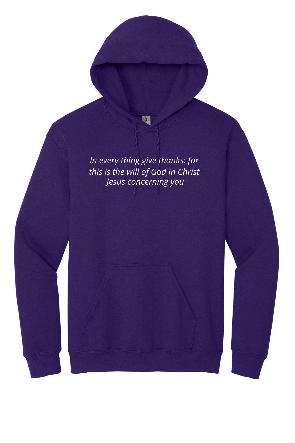 UCA Ephesians Cross Hoodie - Purple