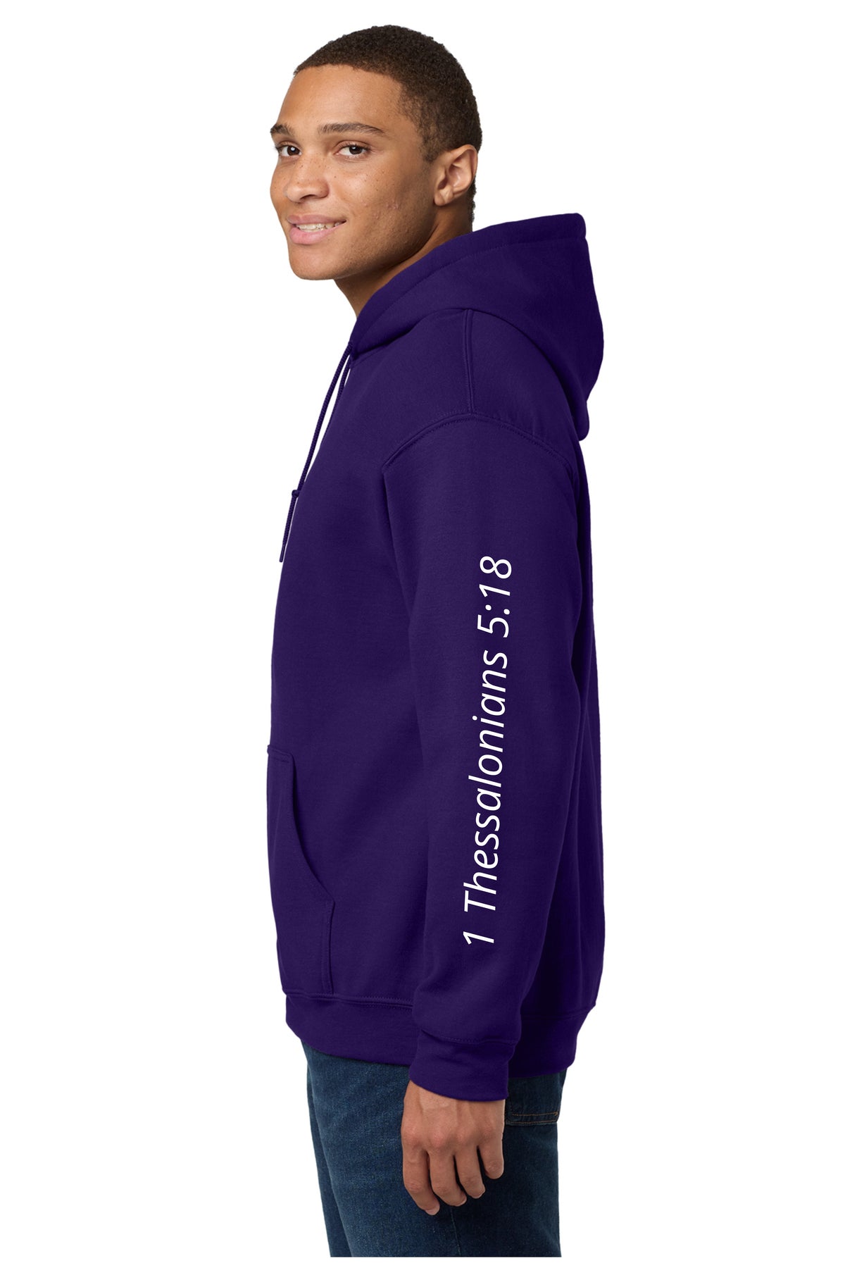 UCA Ephesians Cross Hoodie - Purple