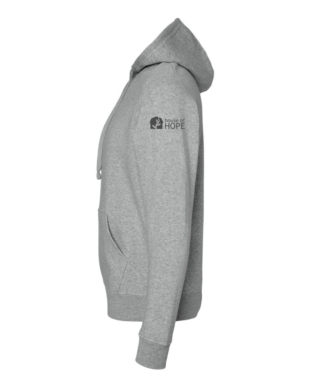 House of Hope Cloud Fleece Hoodie - Oxford Grey