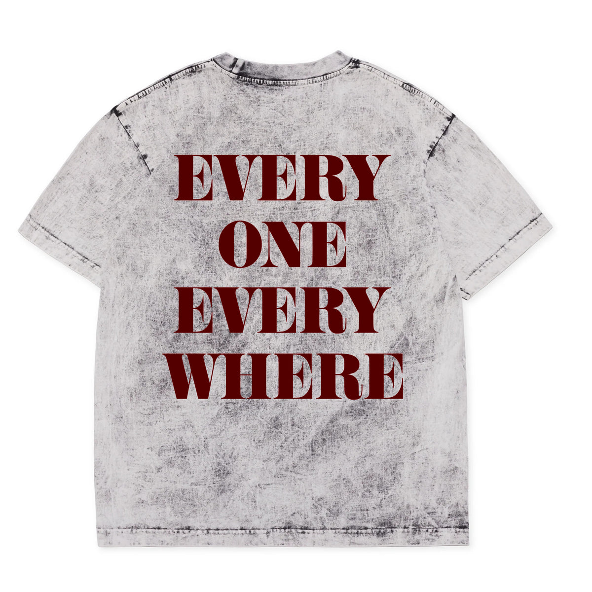 White Etched Tee