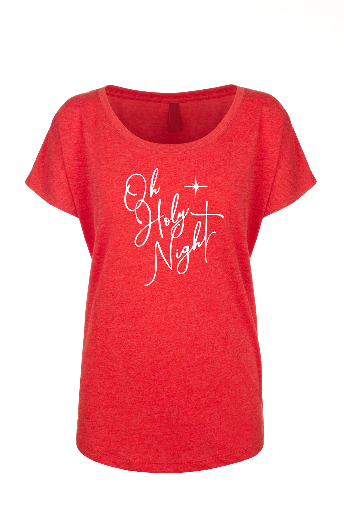 Oh Holy Night Women's Christmas Shirt