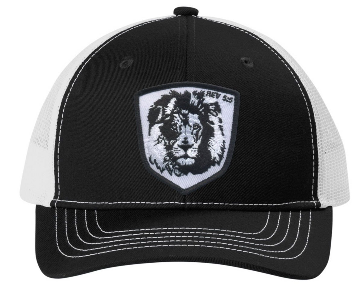 Kids Lion Patch Snapback Hat