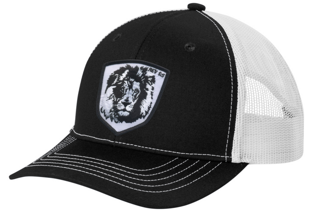 Kids Lion Patch Snapback Hat